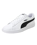 PUMA Smash V2 L, Zapatillas de Deporte Unisex adulto, Puma White-Puma Black