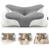 COSYLAND almohada cervical viscoelástica gris