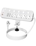 Regleta de escritorio con USB PD 20W