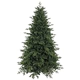 HOMCOM árbol de Navidad artificial 210 cm ignífugo