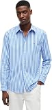 Tommy Hilfiger Flex Poplin camisa hombre de rayas