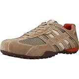 Geox Snake K zapatillas hombre beige naranja